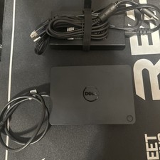 Dell Dock WD15 USB-C Type-C K17A 05FDDV with 130W Ac Adapter