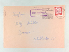 Bund Brief EF, Landpost 3141 B&uuml;tlingen L&uuml;neburg 1963