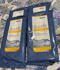 STRYKER SAGE COMFORT BATH HEAVYWEIGHT CLEANSING WASHCLOTHS 4 PKGS X 8 CLOTHS