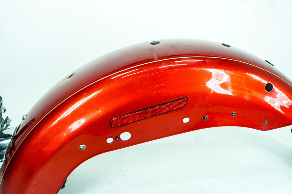 Guardabarros trasero Harley Sportster Custom 1200 13 OEM con luz trasera agrietada 1346 Foto 4 de 4