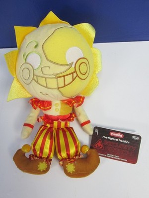 FIVE NIGHTS AT FREDDYS SICHERHEITSVERLETZUNG SONNE STOFFTIER PLÜSCHTIER Funko ETIKETTEN