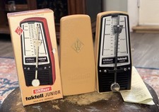Vtg WITTNER TAKTELL Junior Metronome Made W.Germany Original Box