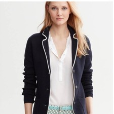 Banana Republic Knit Sweater Blazer lady jacket size 4