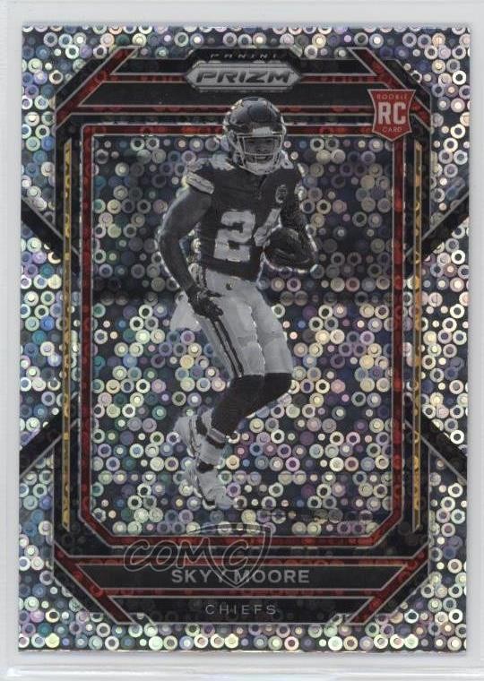 2022 Panini Prizm Rookie Variation No Huddle Prizm Skyy Moore #331 Rookie RC