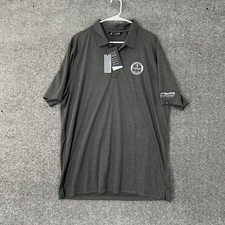 Travis Mathew Oceanside Heather Golf Polo Black Nights Heather New Xxl Nwt