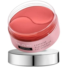 30 Pairs Dr. Pure Caffeine Eye Mask Under Eye Patches for Puffiness Exp 2027