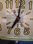 General Electric Model 2190 Yellow Analog Electric Desk Clock Plastic USA — photo 3