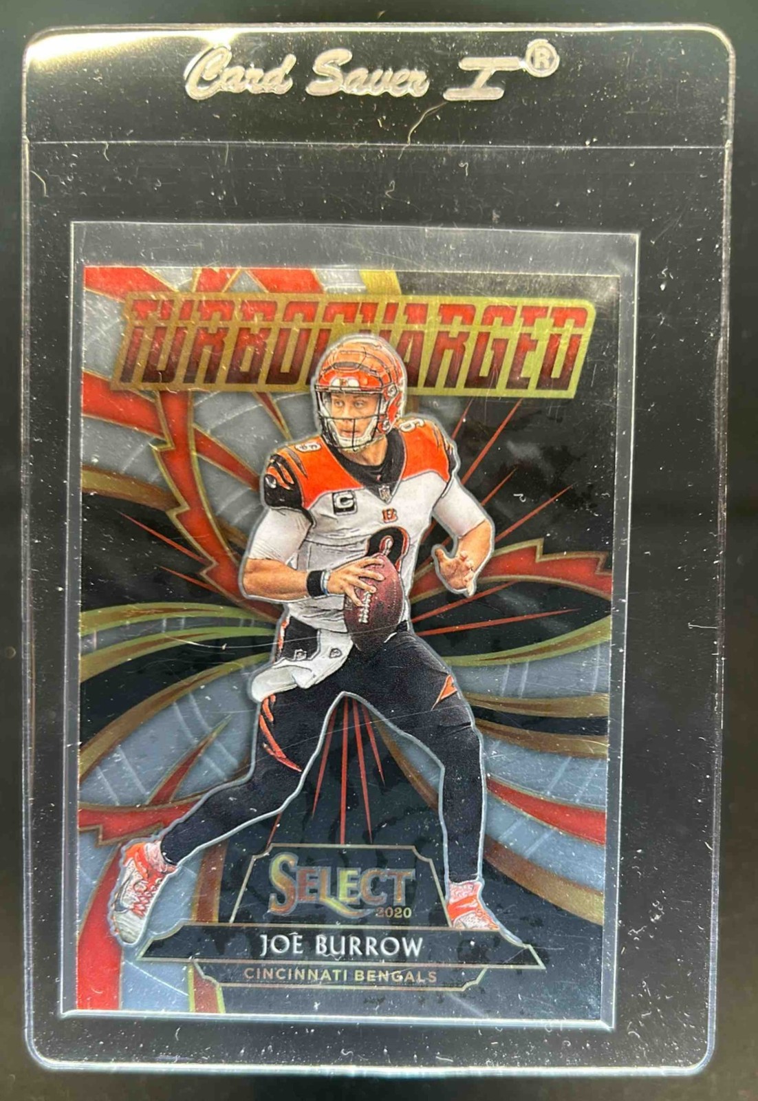 2020 Select Joe Burrow Turbocharged Rookie RC #T20 Bengals