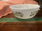 Pyrex Spring Blossom Crazy Daisy 404 Large Mixing Bowl 4 Qt Excellent Condition