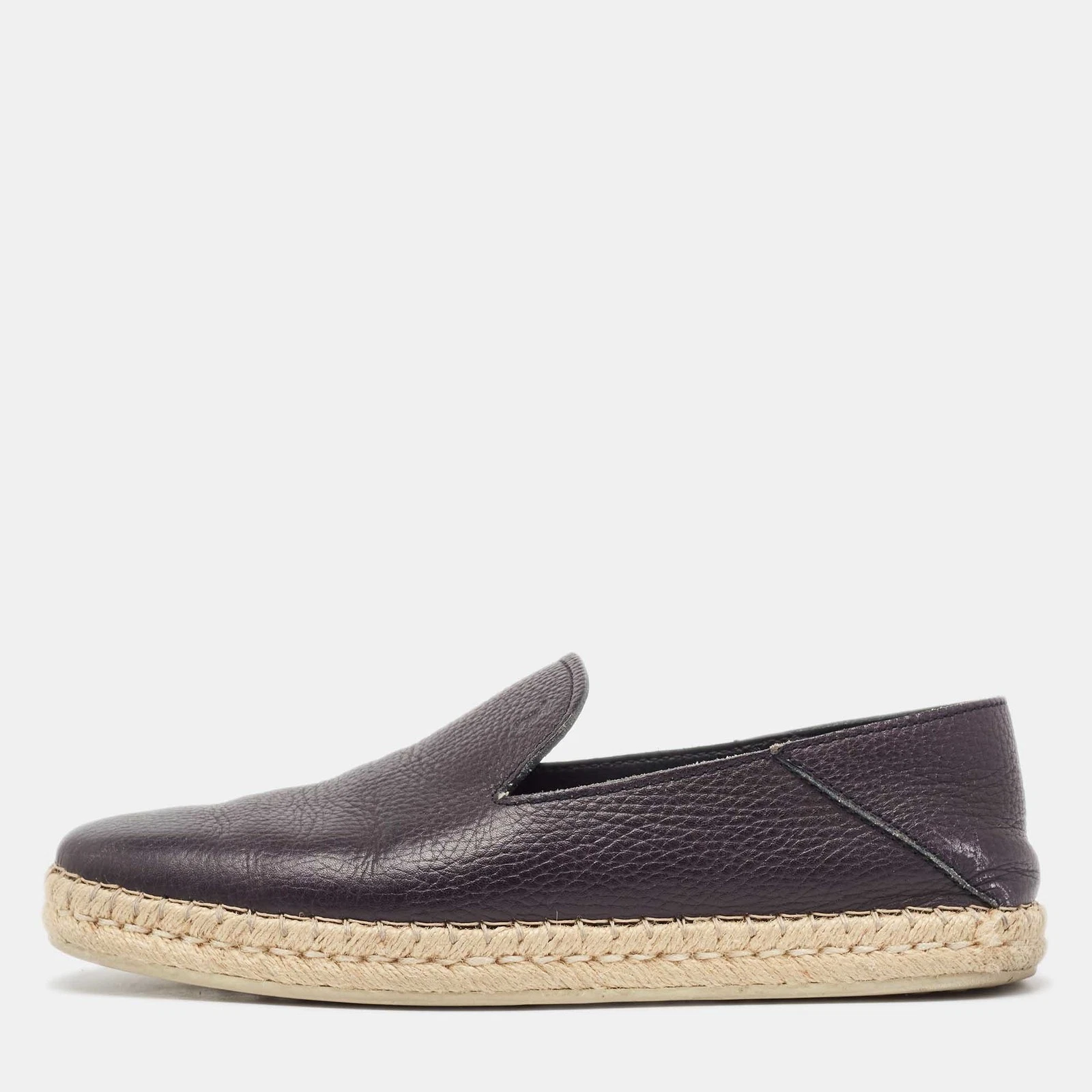 TOD’S Espadrillas slip on in pelle nera Tod's taglia 39 5
