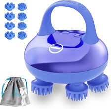 Cordless Scalp Massager Hair Growth with 3 Kneading Modes,Waterproof Head Massag