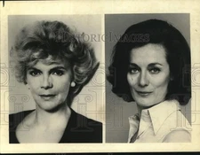 Press Photo Actress Audrey Peters & Co-Star - sap73533