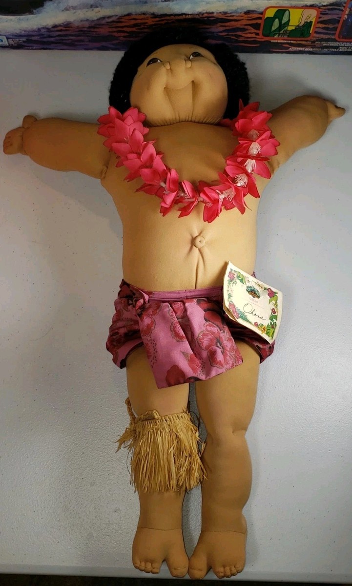 1987 SOFT CABBAGE PATCH kids Polynesian BOY Ohana XAVIER ROBERTS