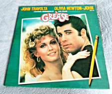 1978 Grease Movie Soundtrack LP | John Travolta & Olivia Newton-John | Vintage