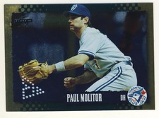 Paul Molitor 1995 Score Gold Rush Stamped/Redeemed w/ Inverted Stamp Authentic