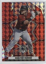2022 Panini Mosaic Red Mosaic Prizm Daulton Varsho #178 0u66