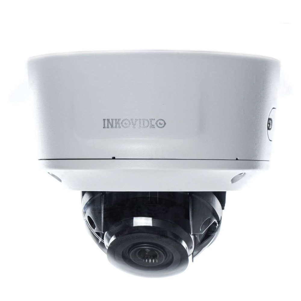 Inkovideo Dome IP Camera 4K IP67 PoE Vandal-Proof Remote Access