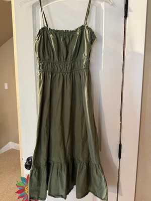 Dizzy Lizzy size xl short sleeve dark green dress womens