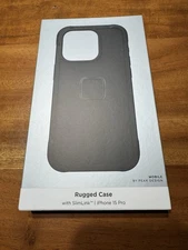 Peak Design Mobile Nomad Rugged Phone Case for iPhone 15 Pro, Black