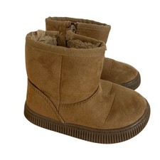 Cat Jack Toddler size 6 Holland Shearling Style Boots Zipper side