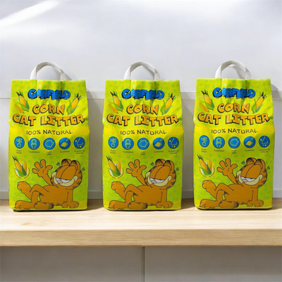 x Garfield Corn Cat Litter 10L 100% Natural Biodegradable ECO FRIENDLY 🐱  UK