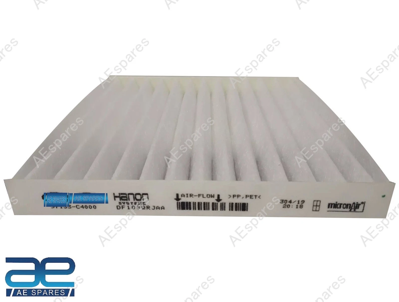 Cabin Air Filter For Hyundai Aura, Exter, Grand I10 Nios, Santro 97133-C4000