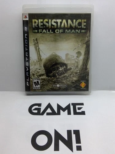 Resistance: Fall of Man (PlayStation 3, 2006) Complete w/ Manual - Tested