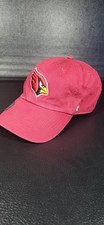 Arizona Cardinals Hat Cap '47 Brand Strap Back Adjustable Black Red NFL