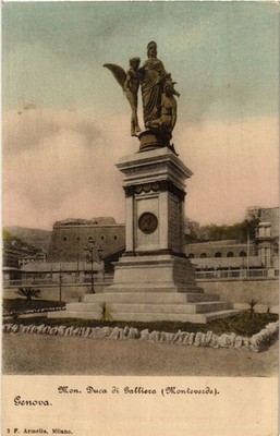 CPA GENOVA Mon. Duca di Galliera Monteverde ITALIEN (505928)