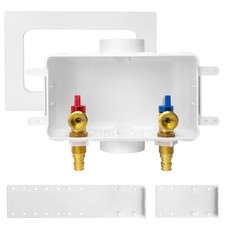 Washing Machine Outlet Box 1/2 PEX-A Inlet x 3/4 MHT Outlet Center Drain