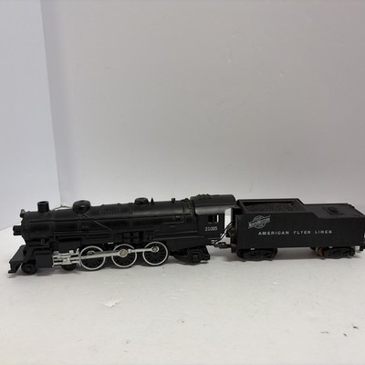 VINTAGE AMERICAN FLYER LINES LOCO #21085 WITH TENDER NORTHWESTERN, S GAUGE