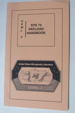 STS-73 SPACE TRANSPORTATION SYSTEM SHUTTLE PAYLOAD HANDBOOK USML 2
