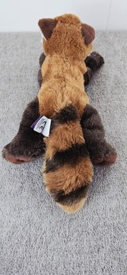 Ravensden Plüschtier liegender roter Panda Stofftier