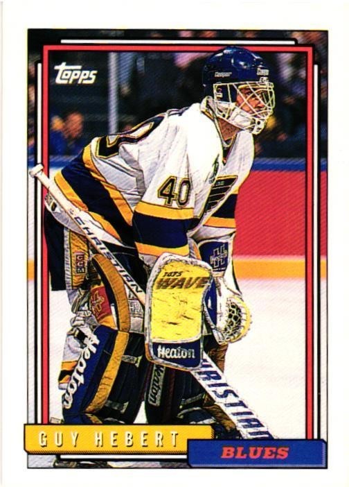 1992-93 Topps - Guy Hebert #112 (RC)