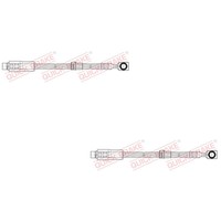 2X Quick Brake Bremsschlauch Links Rechts FüR Opel Zafira A F75_ Astra G CC