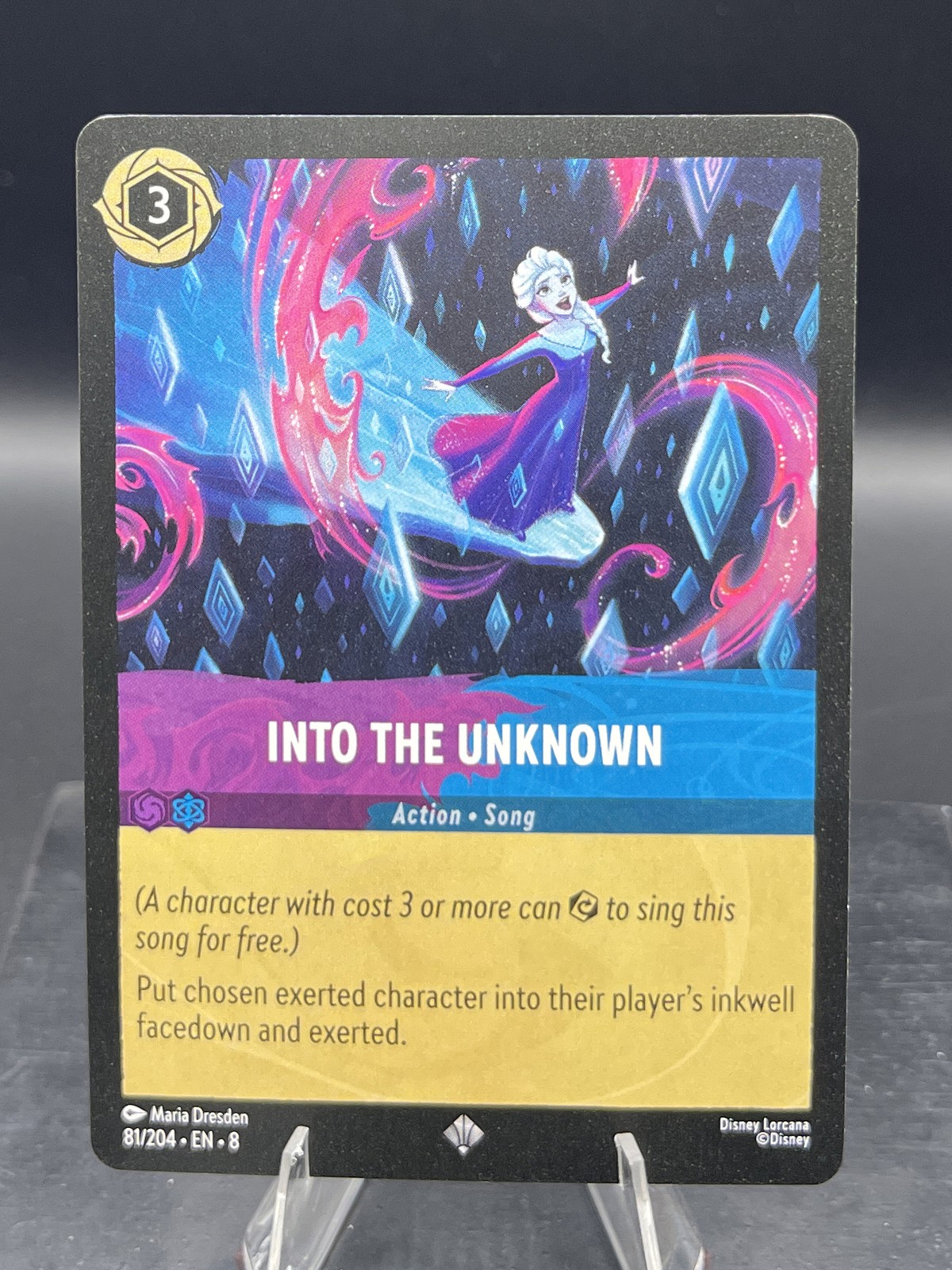 Disney Lorcana-Reign of Jafar-Into the Unknown-#81-Base-NM