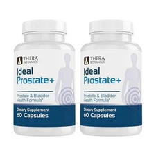 2 X Advanced Men's Prostate Support by Ideal Prostate Plus By THERA B0TANICS