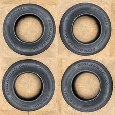 Set Of 4 Yokohama Geolandar X-cv 24570r17 110t Take Off Like New Tires