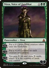 Nissa, Voice of Zendikar - Foil Promo San Diego Comic-Con 2016 LP MTG