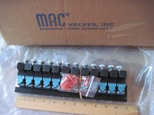MAC G-B0035-12 Circuit Bar w/ (12) Solenoid V...