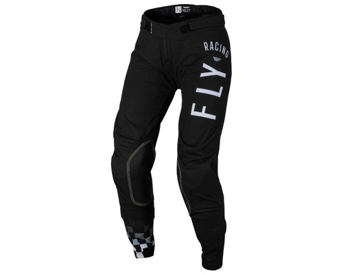 Fly Racing Women's Lite Pants (Black/Light Grey) - Picture 4 of 16