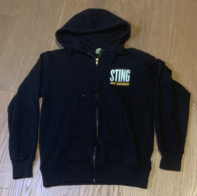 Sting ''My Songs'' black zip hoodie Men's M (N11251000)