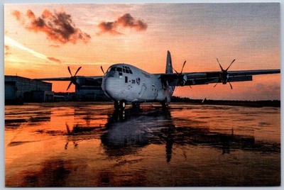 Lockheed Martin C-130J-30 Super Hercules Indonesian Air Force Postcard
