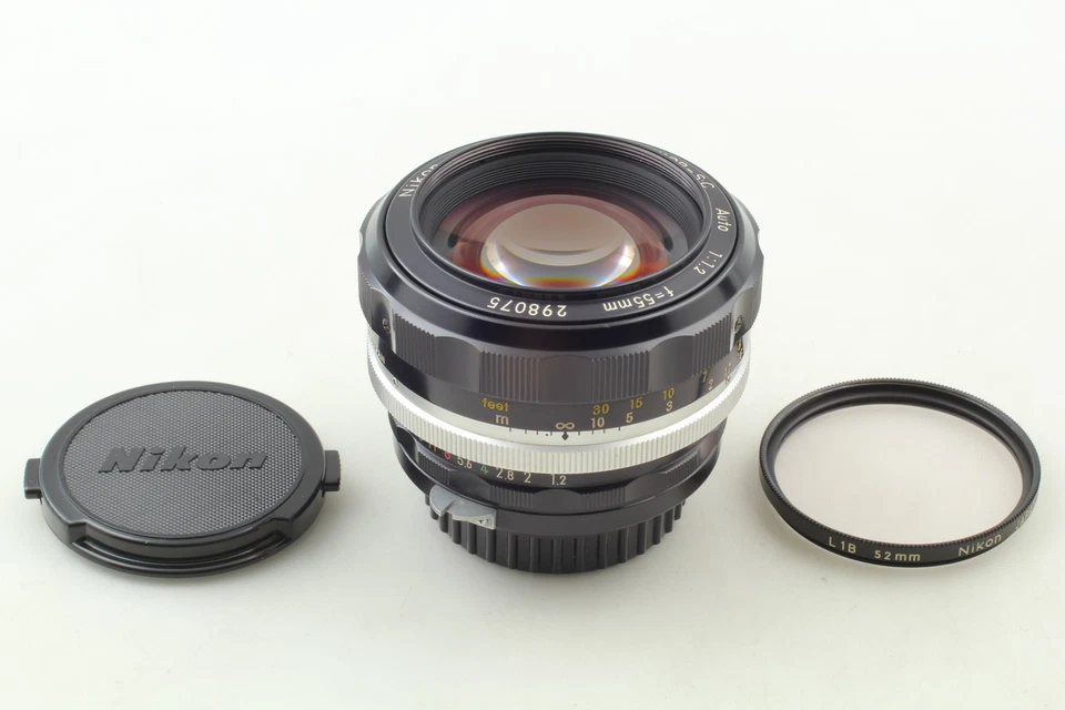 [N MINT] Nikon Nikkor S.C Auto 55mm f1.2 Non Ai Lens For Film Camera From JAPAN - Image 2 of 4