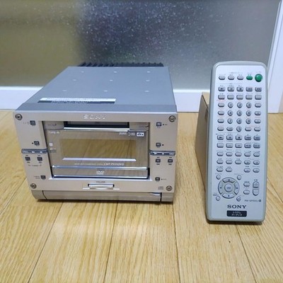 SONY CMT-P555DVD MICRO HIFI COMPONENT SYSTEM DVD CD MD FM AM AC100V 50/60Hz