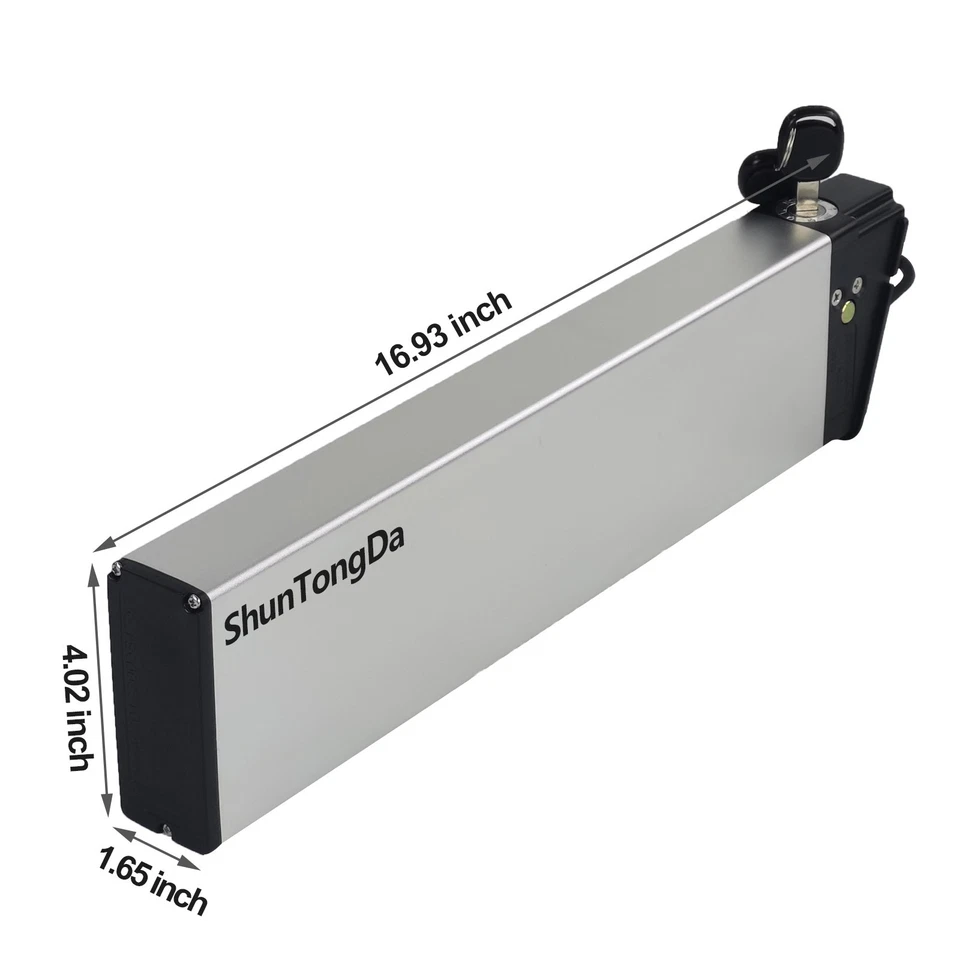 Batería ebike plegable 48V 10.4ah 14ah para bicicleta eléctrica SAMEBIKE 20lvxd30 Foto 2 de 4