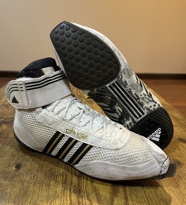 adidas gazelle silver green womens Adidas Combat Speed 5 Wrestling Shoes (White / Black) main image 1