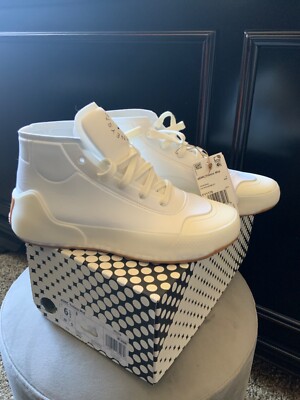 Size 6.5- adidas Stella McCartney x Treino aSMC Mid White Gum W