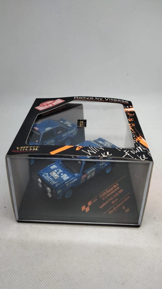 VITESSE 42364 Ford Escort MK II LOMBARD RAC RALLY 1979 WINNER 999 pz. scala 1:43 - Immagine 2 di 4