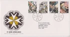 GB ROYAL MAIL FDC 1987 ST JOHN AMBULANCE STAMP SET BUREAU PMK